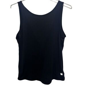VSX Sport Black Tank Top with Twisted Back Size Medium